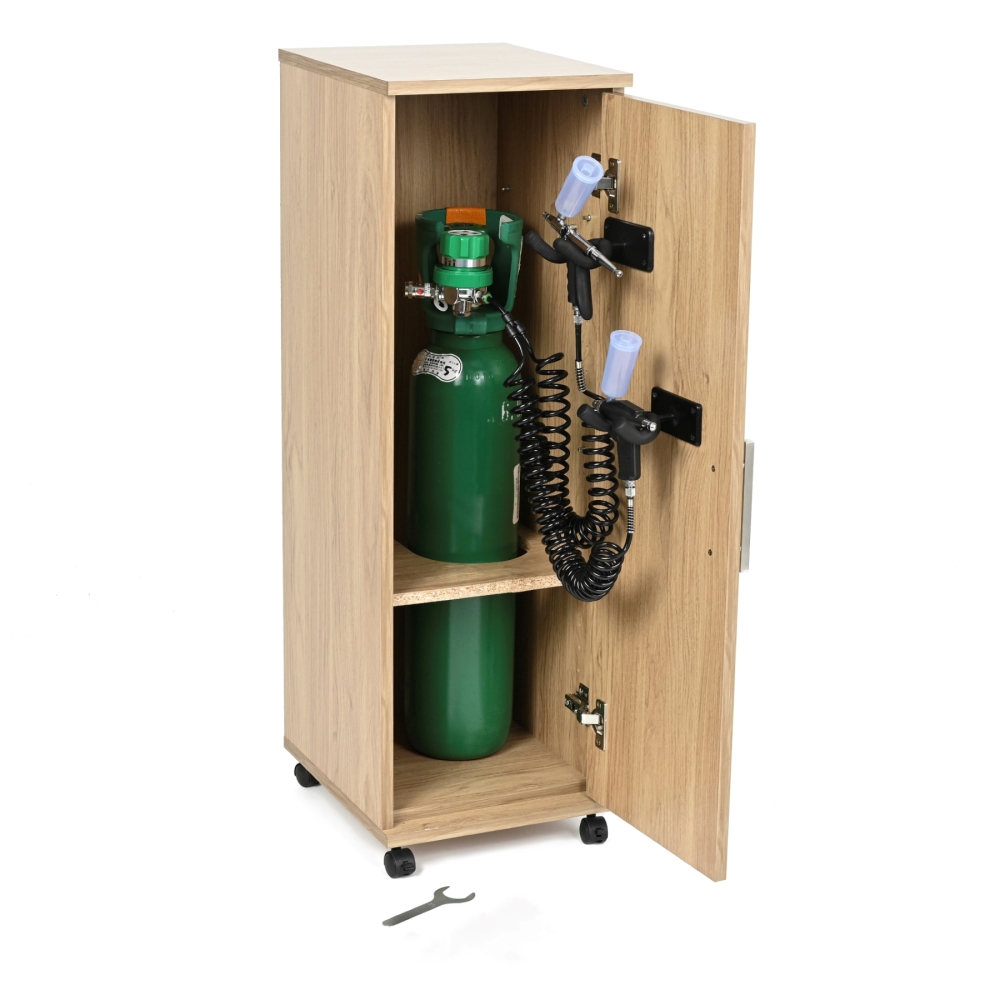 家庭用炭酸ミストスターターセット（ダブルアトマイザー＋業務用炭酸ガス5kg＋木製専用ボックス