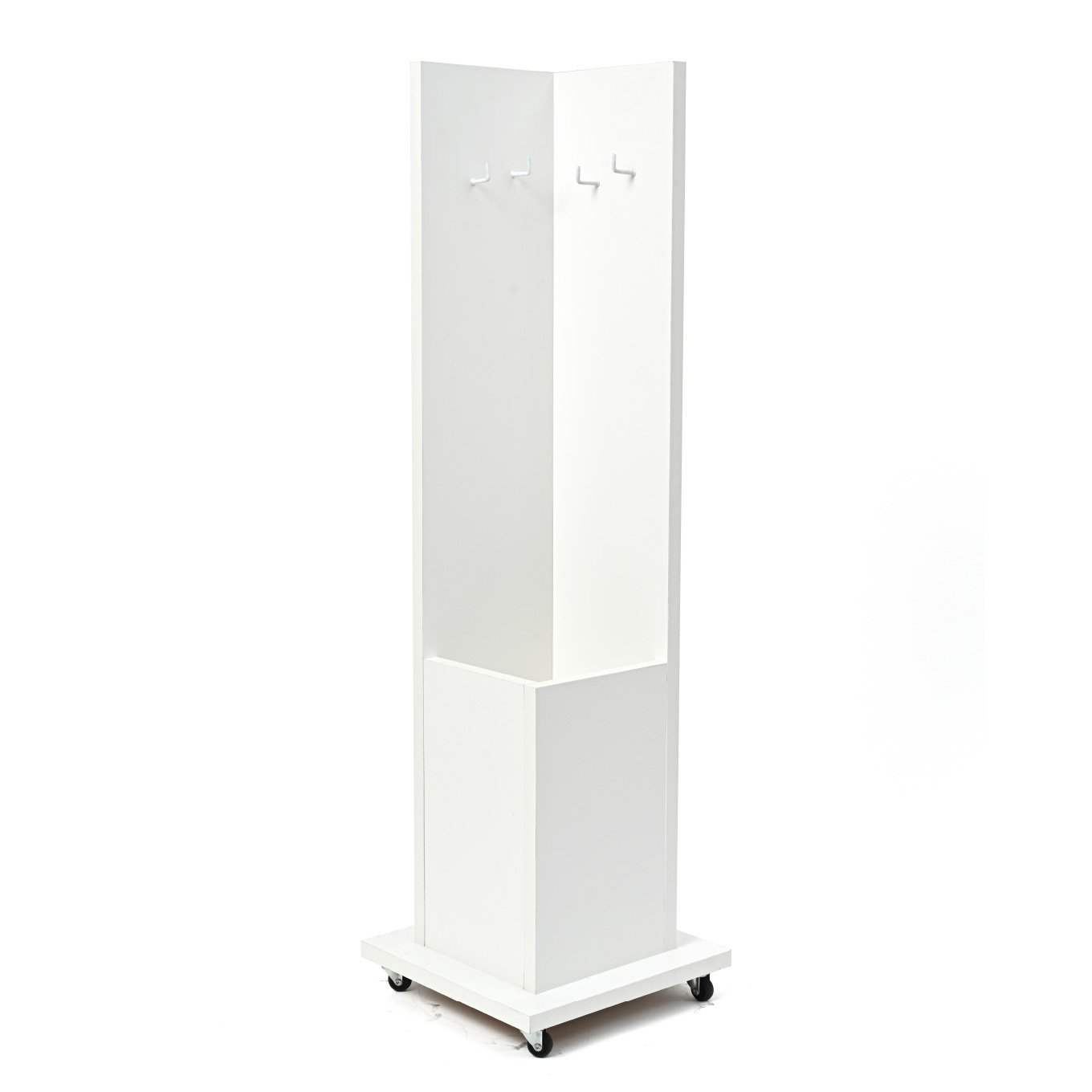 ■5㎏専用 木製スタンド／ホワイト　キャスター付